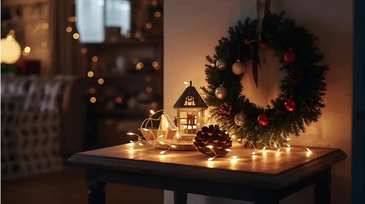 diy christmas home decor ideas with handmade ornaments