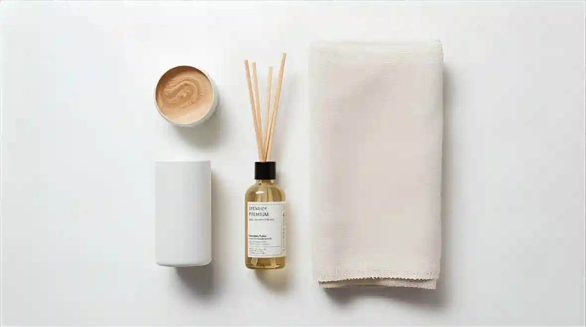 affordable eco friendly luxury unisex gift ideas set flat lay