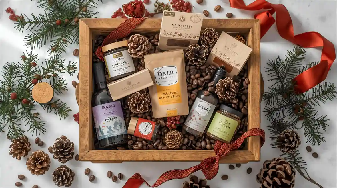 premium gift baskets and care packages for men
