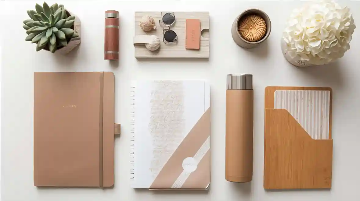 office gift ideas flat lay for officemates